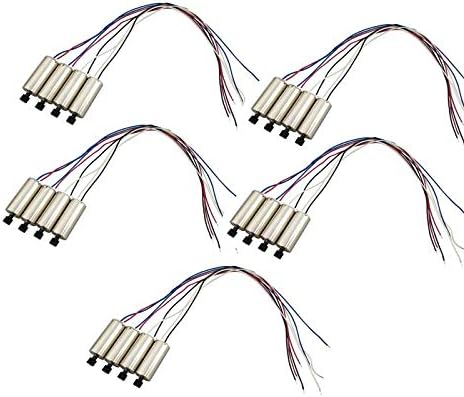 10cw + 10ccw motors motor engine For XS809S XS809 XS809HW XS809W RC Quadcopter Drone Spare Parts repair parts(50cw 50ccw)