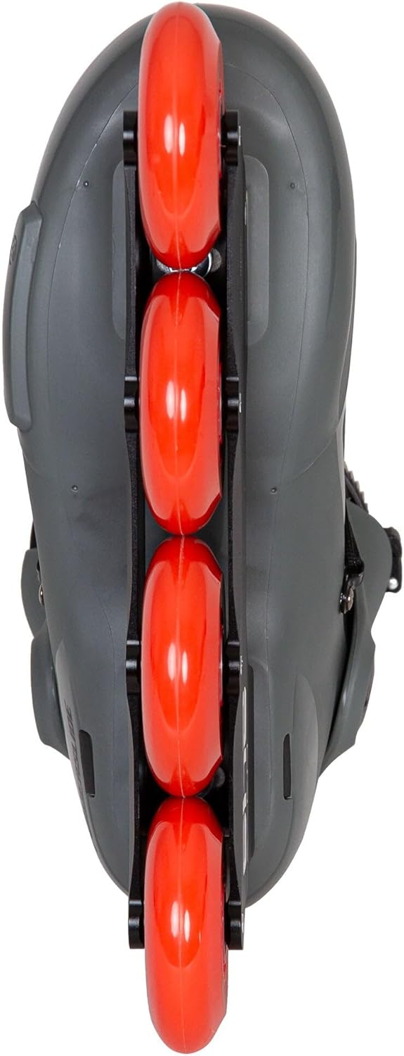 Powerslide Storm Meteor 80 Inline Skates Men Women - Urban Freeride Skates with Wide Fit, MYFIT Fat Boy Inner Shoe, 4 x 80 mm Spinner Wheels, ABEC 9 Ball Bearings