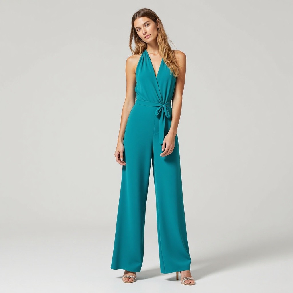 The Poppy Jumpsuit // Lagoon