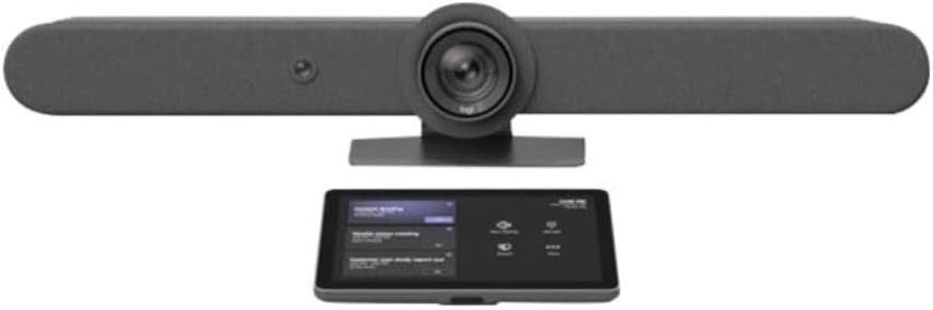 Logitech Rally bar and tap IP Bundle, 1920 Pixels x 1080 Pixels, Graphite (Renewed)