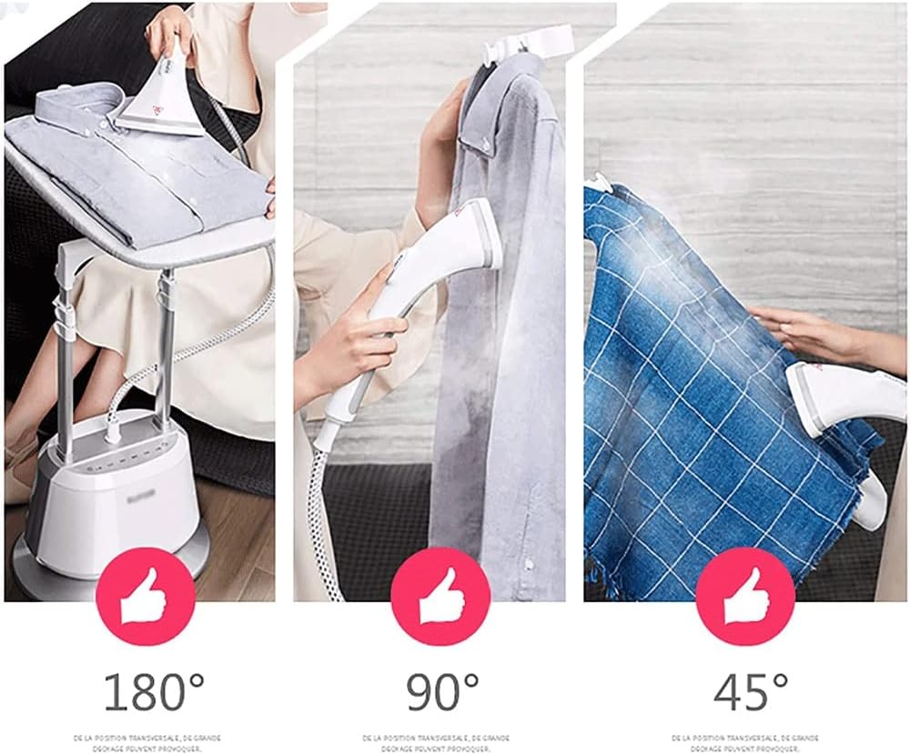 Professional Dual-Use Iron and Garment Steamer - Pressurizing Wrinkle High Pressure Water Supply Built-in Ironing Board Household Small Handheld Iron