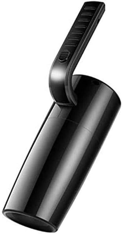 NCRD Handheld Vacuum Cleaner, Portable Hand Held Vacuum with Strong Suction, Mini Car Vacuum Cleaner Powered by Rechargeable Li-ion Battery for Pet Hair, Car Cleaning (Color : Black)
