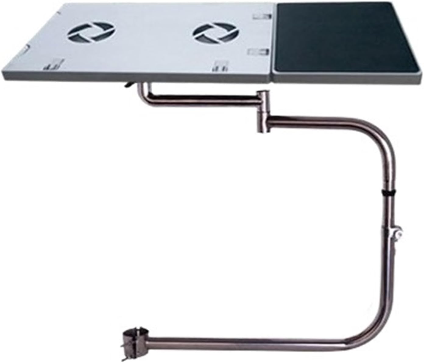 Full-Motion Chair Clip Keyboard Stand Laptop Desk Mouse pad Laptop Stand with Fan(Color:SJB920-150A)