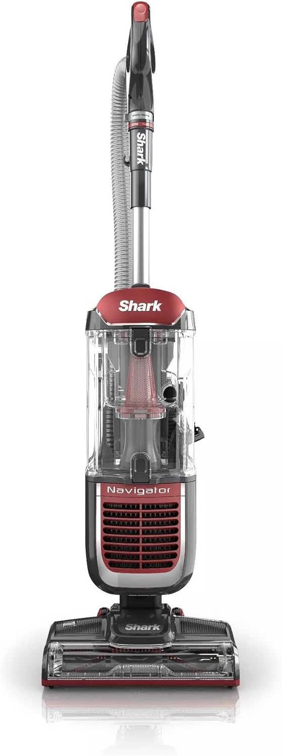 SHARK NV181 Navigator Swivel Pro Upright Vacuum with HEPA Filtration, Bagless, Swivel Steering, Multi-Surface Cleaning, Perfect for Pets (Renewed)