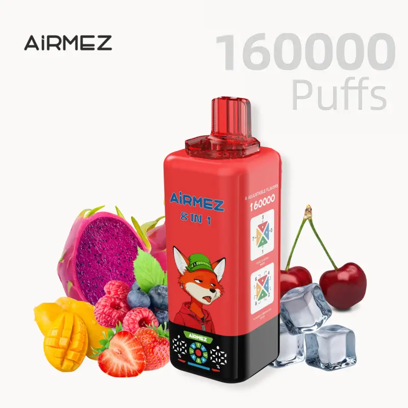 🔥AIRMEZ FOX 160K 8 in 1 (10pcs) - MYEU VAPES