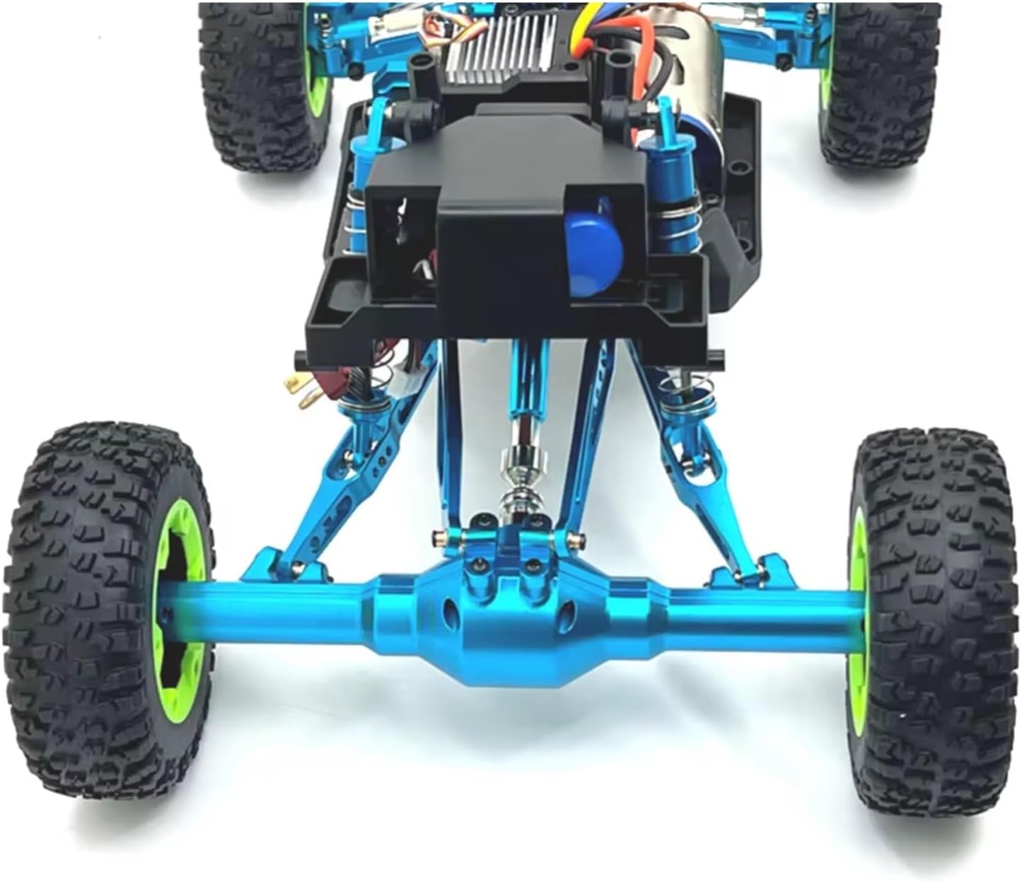 For WLtoys 124006 12423 12427 12428 12429 1/12 Metal Shock Absorber Kit RC Car Tracked Vehicle Parts And Accessories Upgrade Replacement Use RC Car Shock Absorber(Gray)