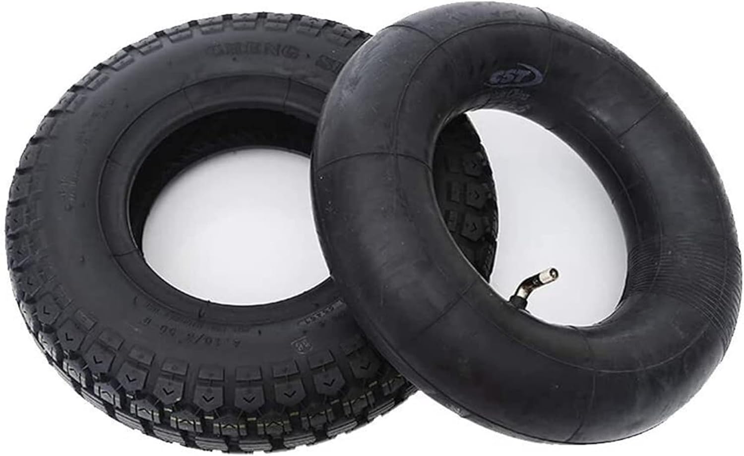 Electric Scooter Tyres, Scooter Wheels, Rubber Pneumatic Tires, Thick and Wear-resistant, Suitable compatible with Electric 3 Wheelers, Warehouse Carts Scooter tires
