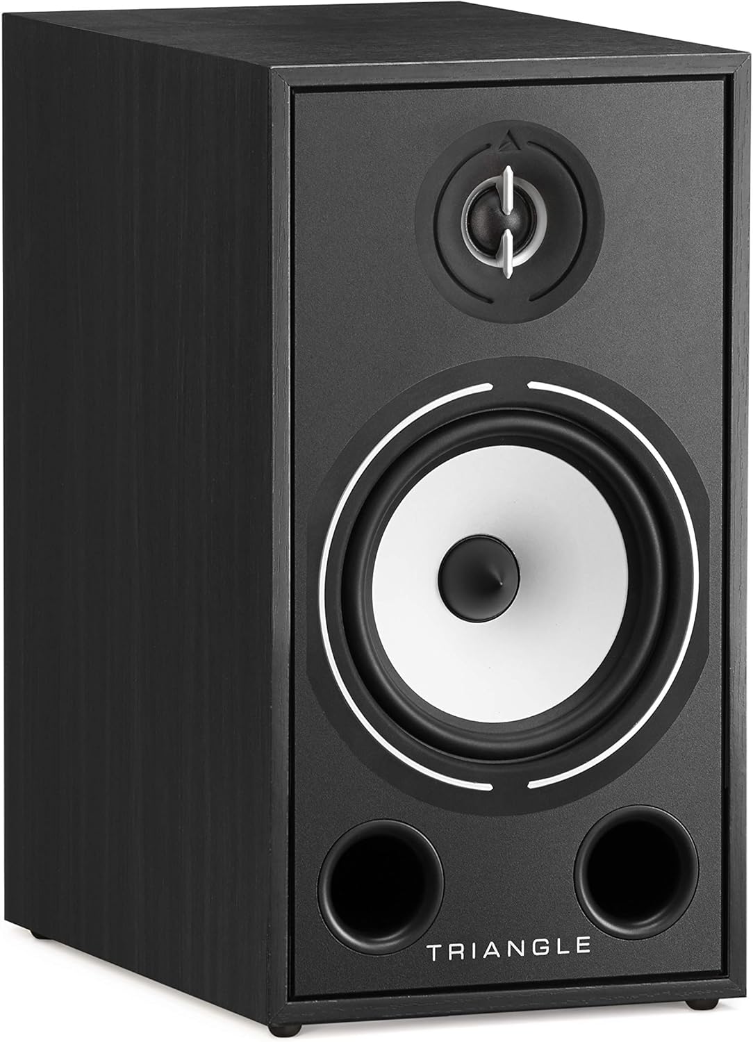 triangle - BOREA BR03 Hi-Fi Bookshelf Speakers - Power handling 100W - Output 90 dB/W/m - Versatile Music and Home Cinema - 206 x 380 x 314 mm - Black (Pair)