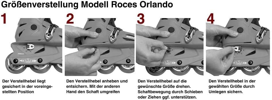 Roces Girls' Inline-Skates Orlando Iii