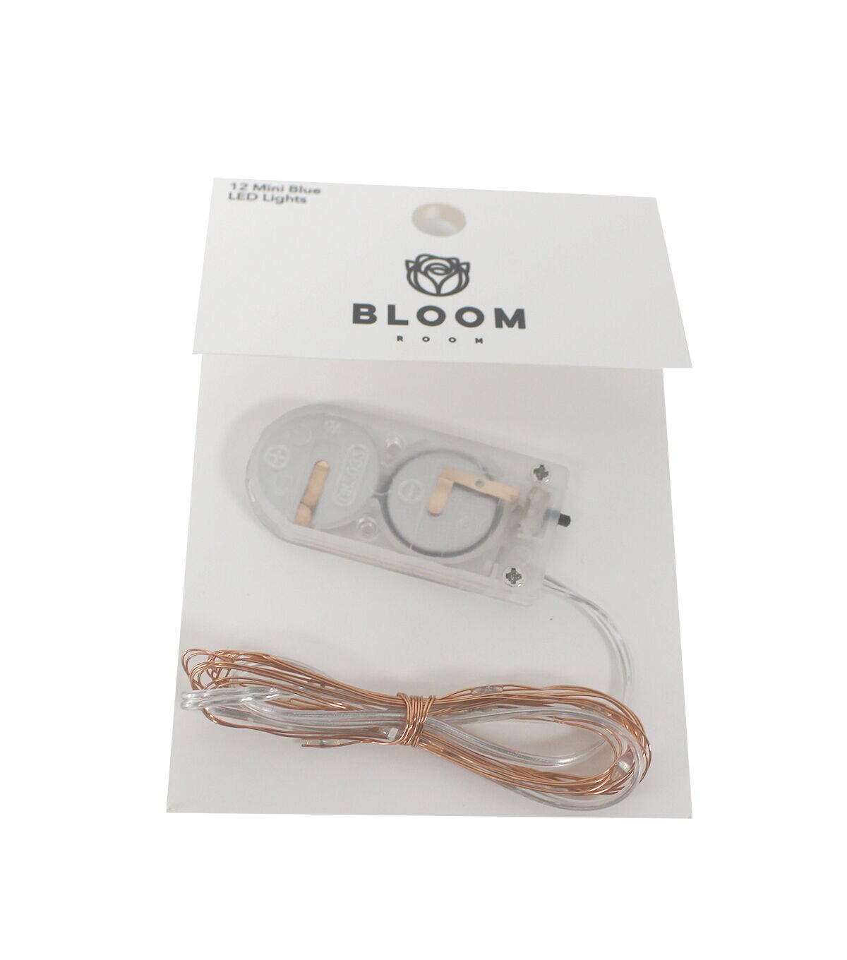 4 LED Purple Moon String Lights 12ct by Bloom Room