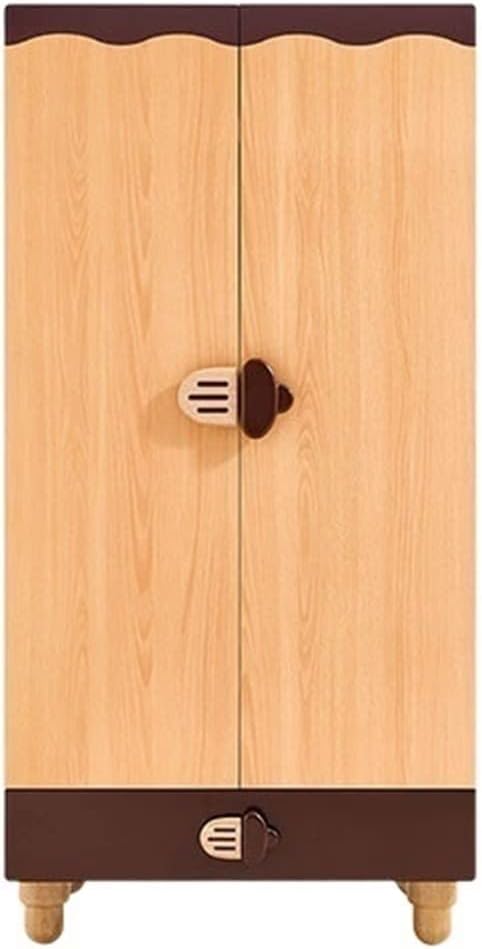 's Bookcase, Floor-to-Wall Corner Cabinet Storage Cabinet for Living Room MINGPING (Color : C Wardrobe 80x59x160cm)