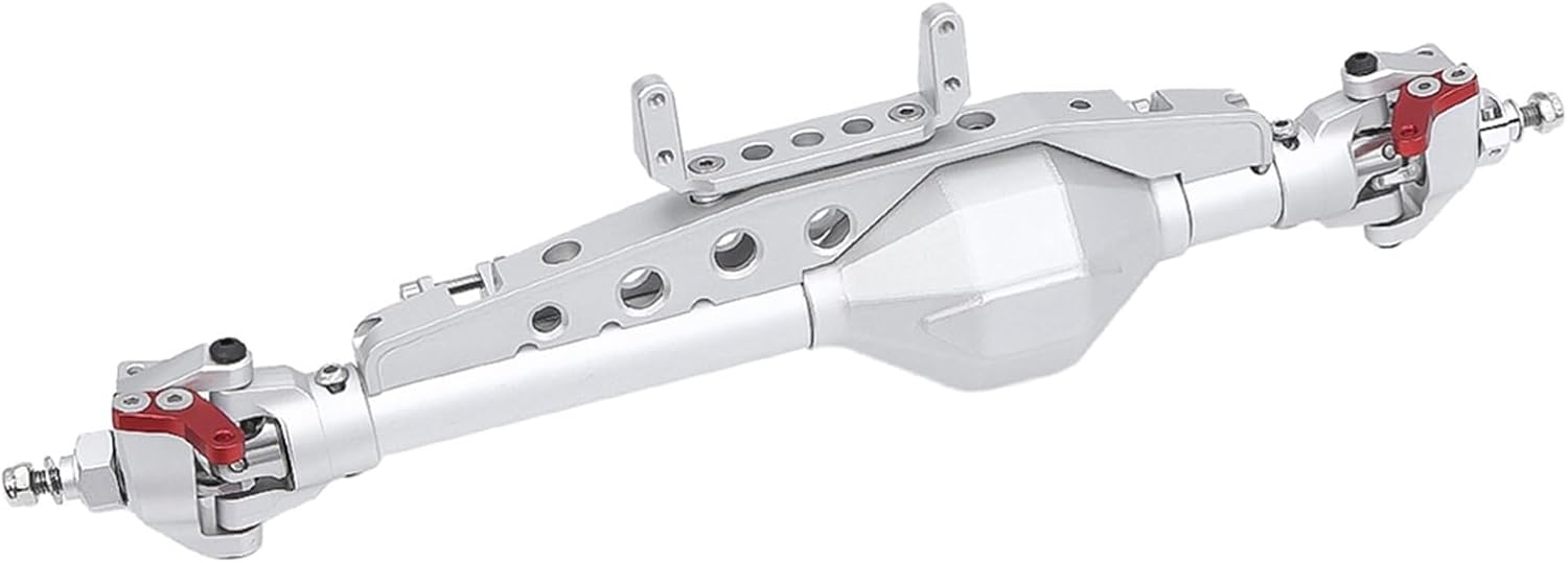 RC Vehicle Axles Compatible with Axial for Capra RC Car Part 1/10 RC Car Accessories Replacement Parts RC Upgrade Part Aluminum Alloy Front Axle(Color1)