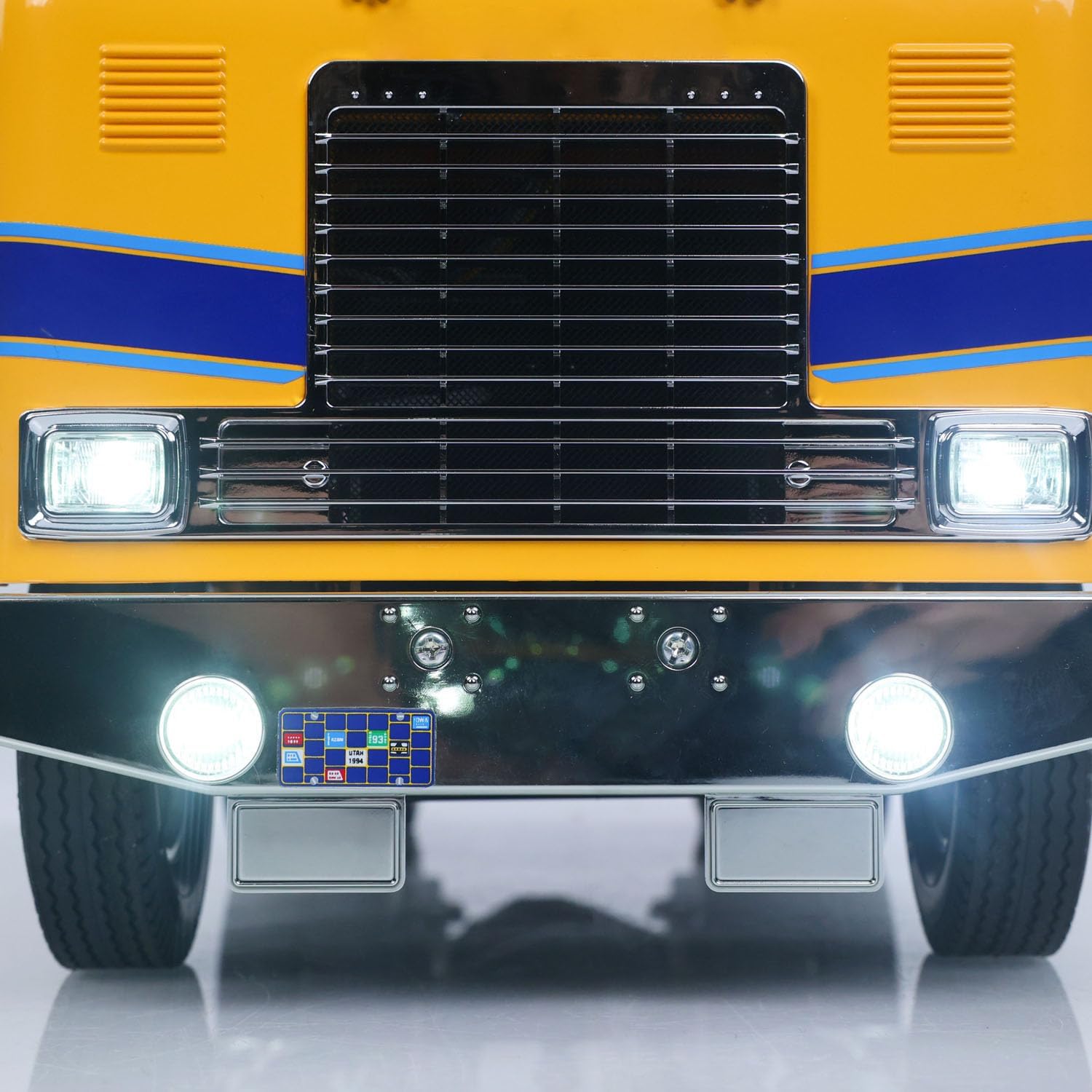 1/14 Remote Control DIY Tractor Truck 6 * 4 for DIY Tamiya Chassis 56304 3Speed Transmission Light Sound System RTR Radio Hobby Grade Model for Ages 14+