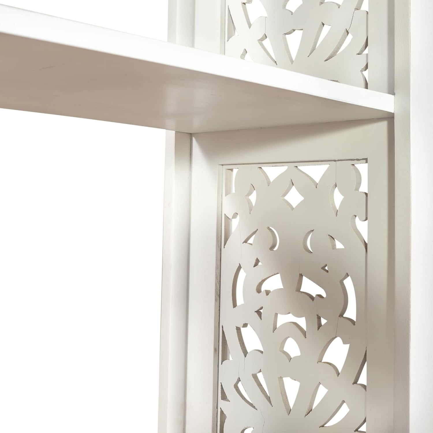 Liberty Furniture Industries Trellis Lane Accent Bookcase, W33 x D14 x H75, White