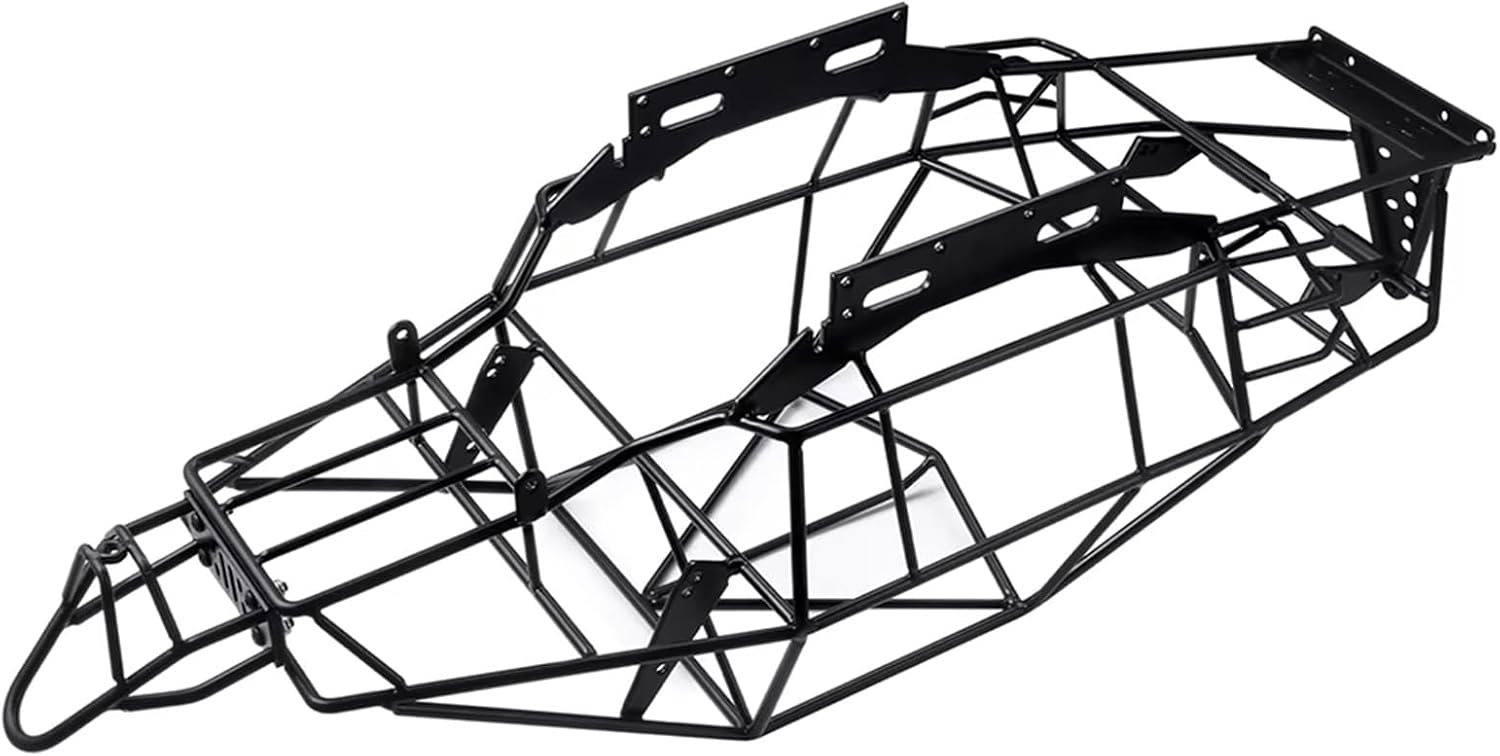 Compatible with Axial for Wraith 90053 RR10 1/10 RC Crawler Car Accessories Steel for Chassis Frame Body Full Tube Roll Cage RC Car Part Accessories