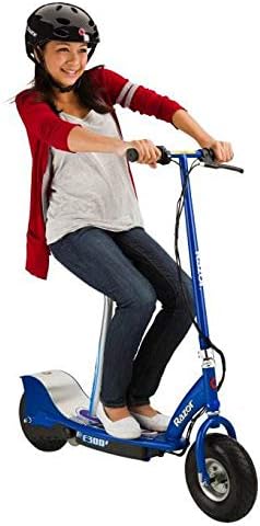 Razor E300S Seated Electric Scooter - Blue
