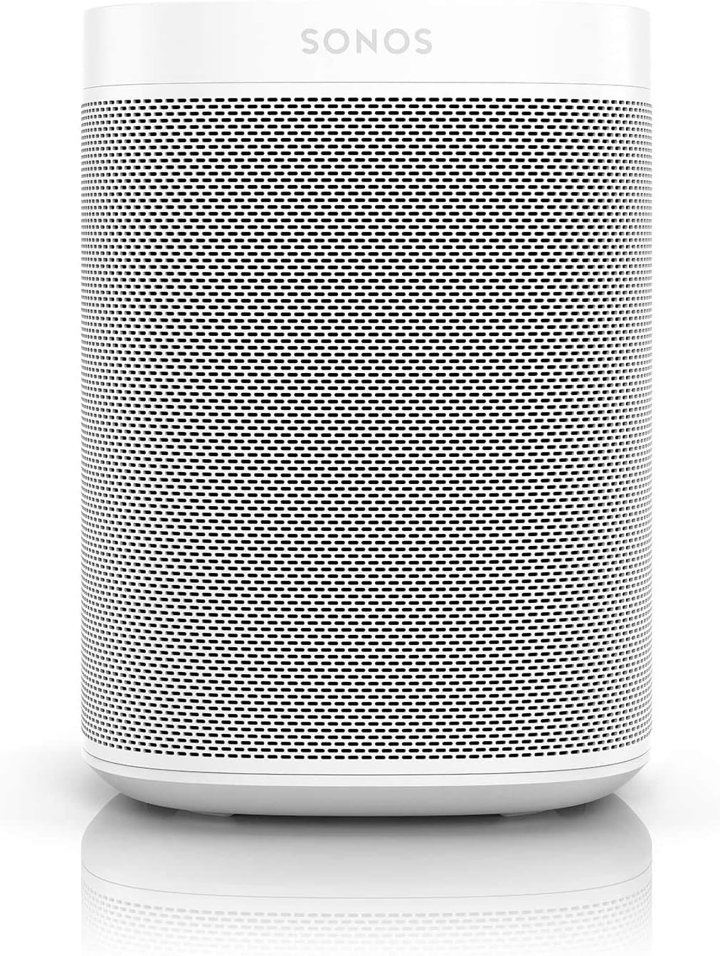 Sonos One (Gen 2) - Voice Controlled Smart Speaker with Amazon Alexa Built-In - White (Renewed)