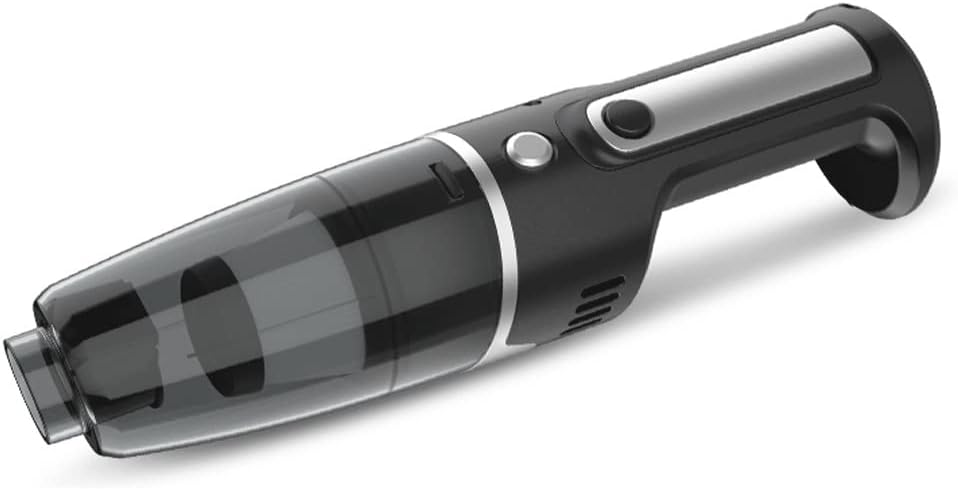Feiyx Handheld Lightweight Vacuum Cleaner Cordless,Portable Hand Held Vacuum with Strong Suction 4500PA,Low Noise USB Charge Car Vacuum for Home Car (Color : Black)