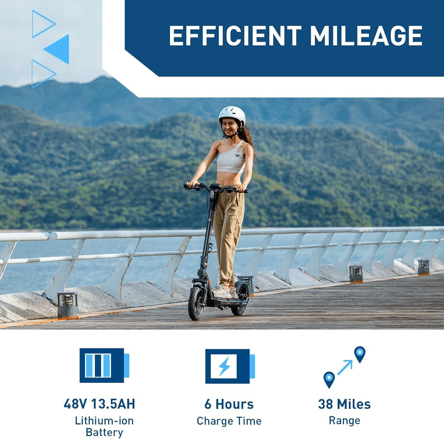 Hiboy S2 Pro/X300 Electric Scooter, 500W Motor, 10