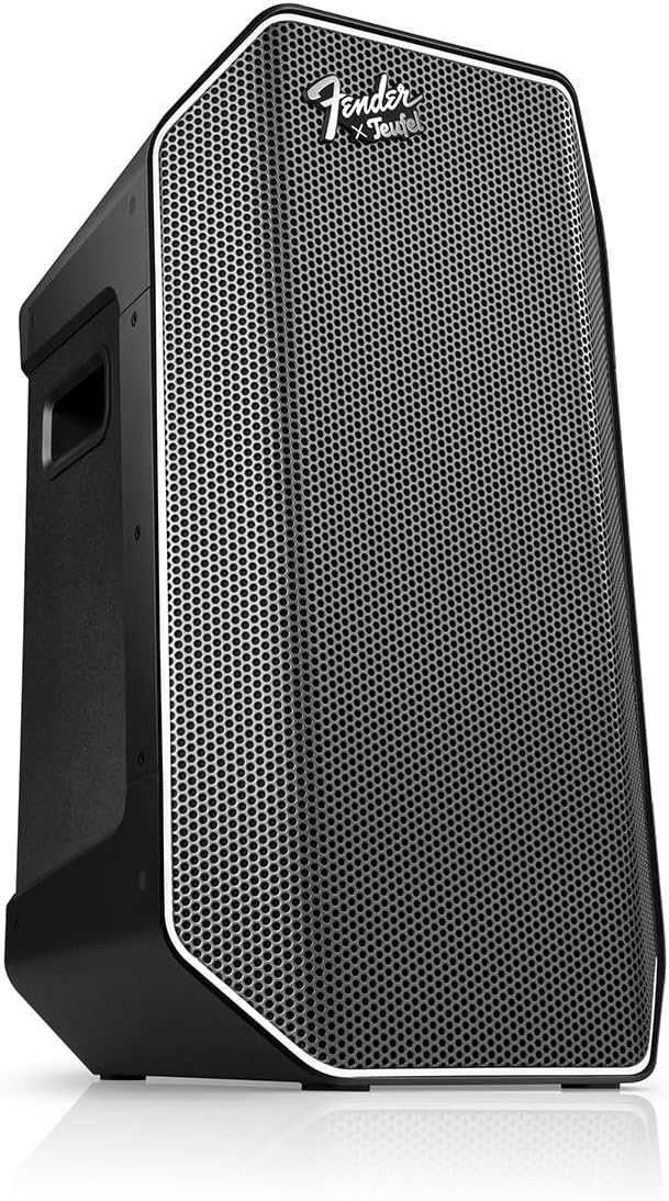 Fender x Teufel ROCKSTER AIR 2 Portable Bluetooth Speaker – Powerful Sound & Bass, 58 Hours Battery, Parties & Events, Mic & Guitar Inputs, Power Bank