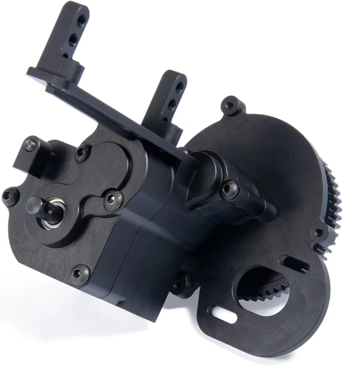 RC Gearboxes For Axial For Wraith 90018 90048 90053 1/10 Metal Complete Gearbox 2 Speed Transmission Gearbox Cover RC Crawler Car(Gearbox with Cover)