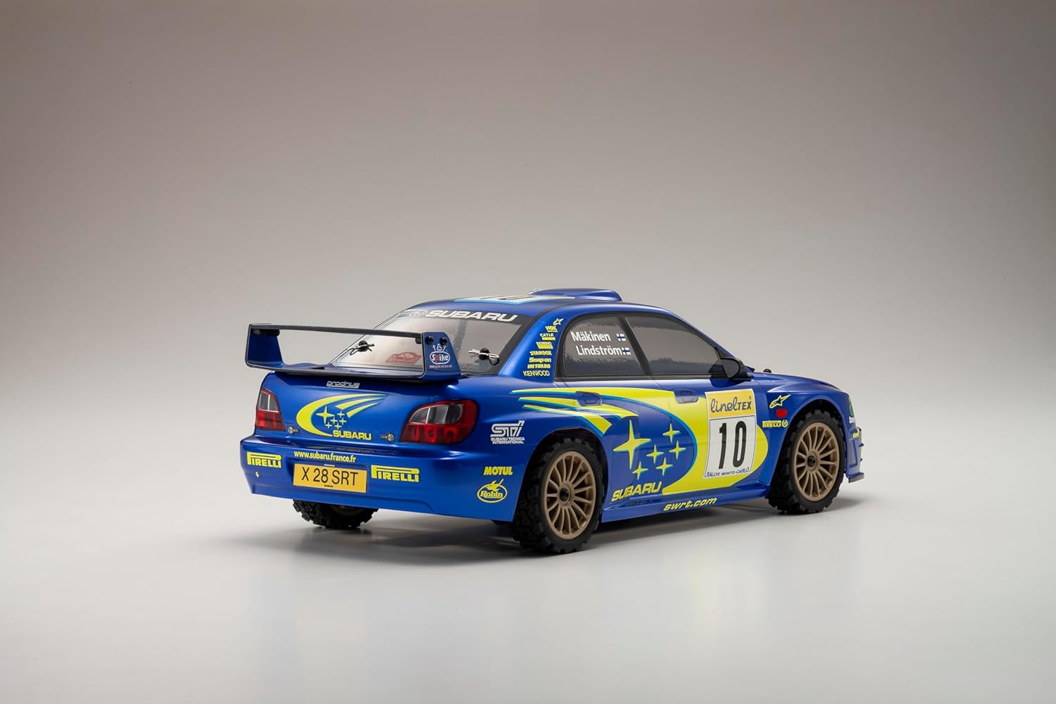 1/10 EP 4WD フェーザーMk2 FZ02-R レディセット スバル インプレッサ WRC 2002 34481T1