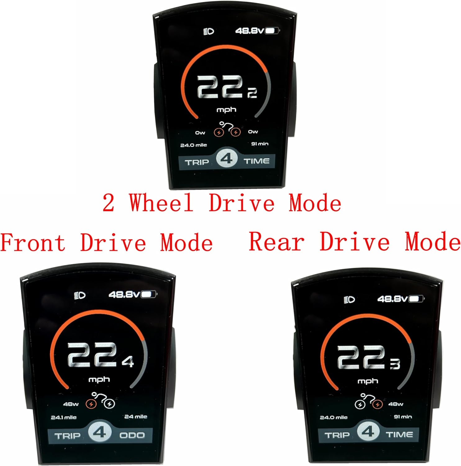 20x4.0 Electric Motor Wheel Set For Electric Bike 48V1000W Dual Engine Double Drive With Display Sinewave Controller for Electric Scooter Wheel