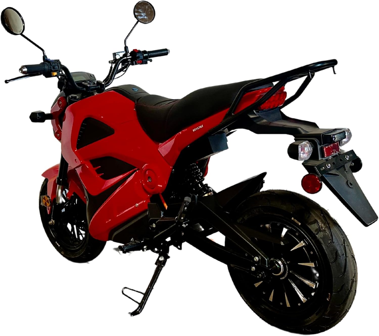 Electric Motorcycle, Road Ready, 2000 WATTS 72 Volts E-X20 E-Vader 2000W 72V | RED