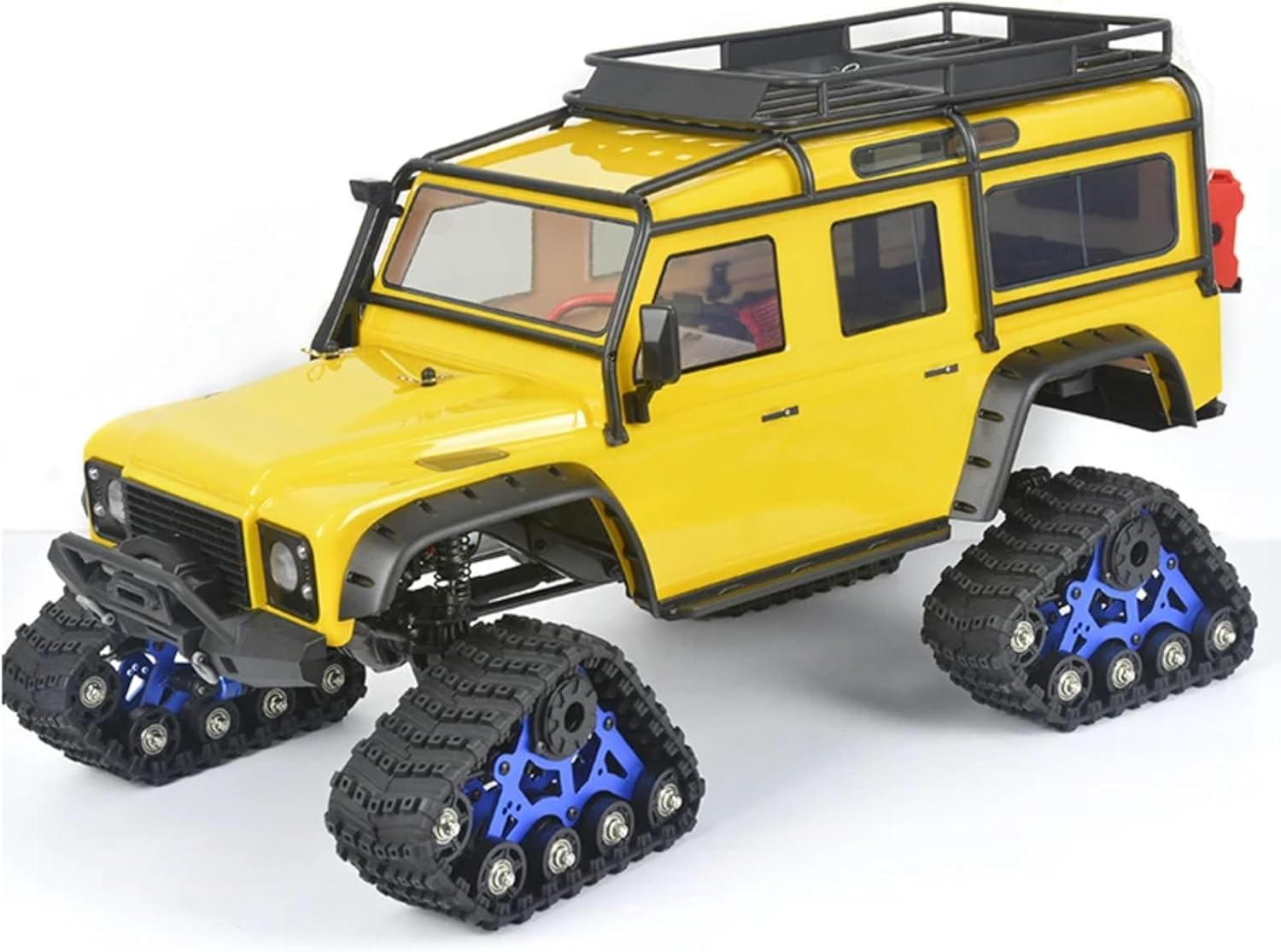 RC Upgrade Accessories for Yk4102 Yk4103 Yk4082 Yk4083 for Yikong Parts Track Tires Snow Tires 1set 1/10 1/8 RC Model Car Crawler Modification Accessories