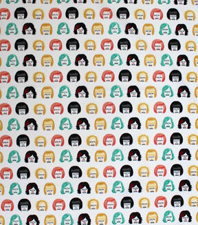 Schitt's Creek Moira Wigs Cotton Fabric