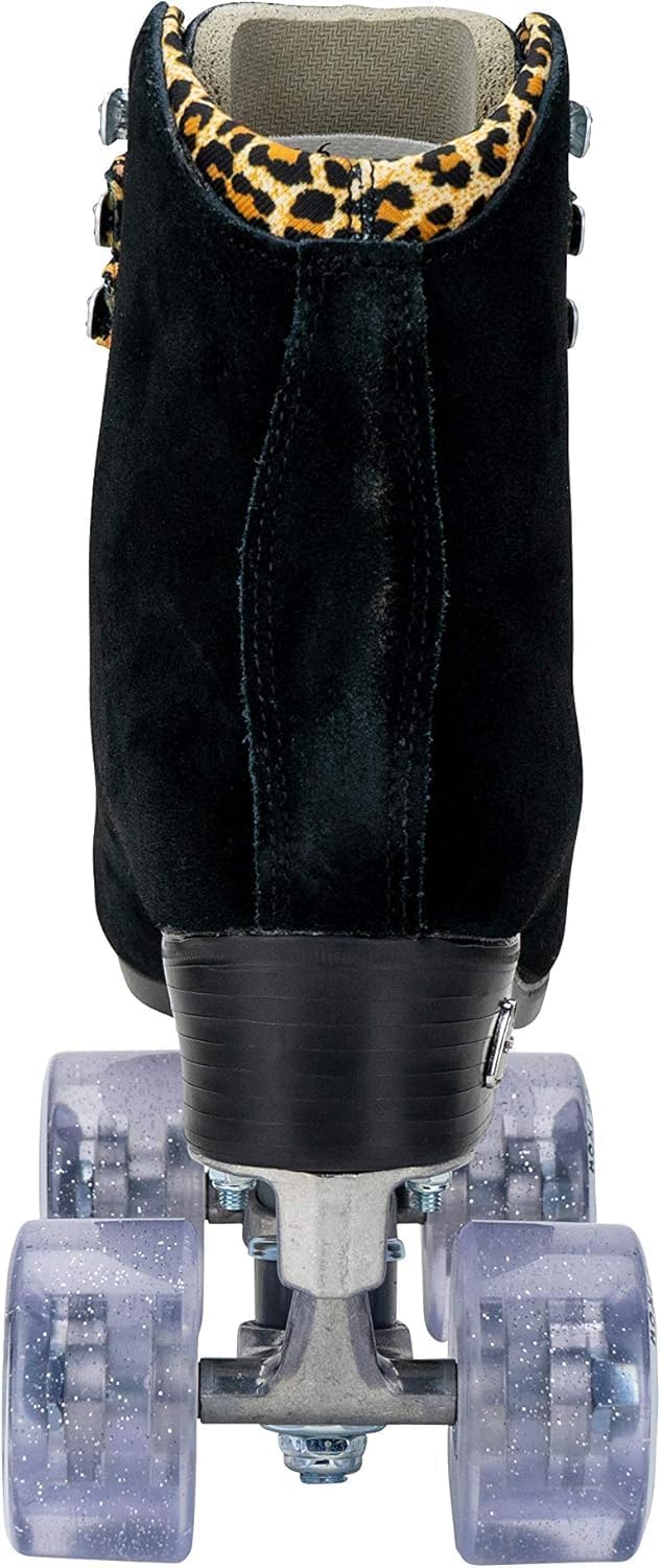 Moxi Panther Roller Skates for Women - Durable High-Top Design with Suede Skate Boots, Dri-Lex Lining, and Versatile, Smooth Cushioning Wheels