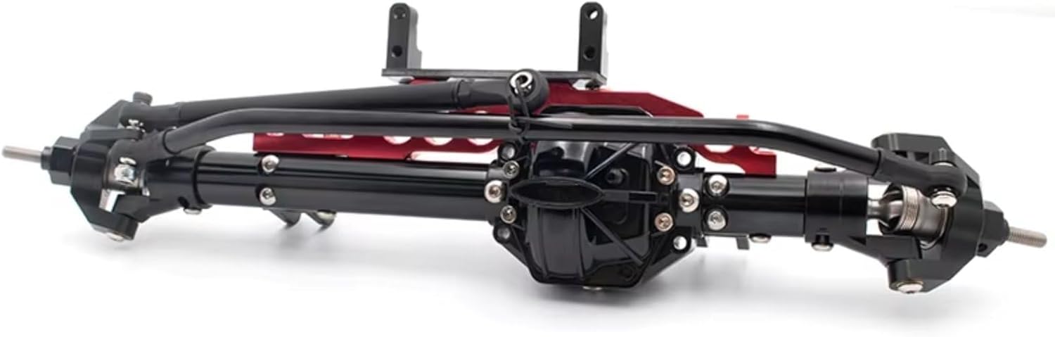 Compatible with Axial for Wraith 1/10 RC Cars Upgrade Parts Replacement Accessories Aluminum Front and Rear Axle RC Front and Rear Axle