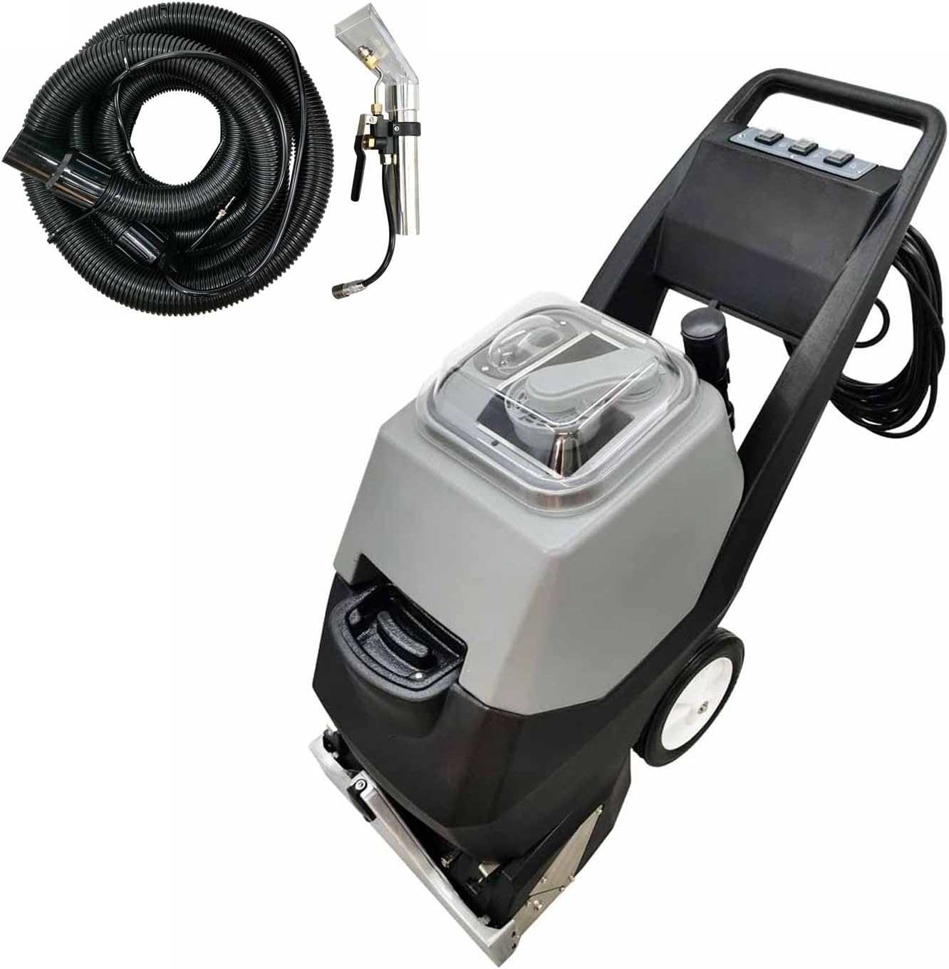 WYDDDARY 1400RPM Commercial Carpet Cleaning Machine 2320W Hand Push Hotel Carpet Vacuum Cleaner 3-in-1 Carpet Extractor Cleaning for Hotels, Cinemas, Meeting Rooms and other places 110V
