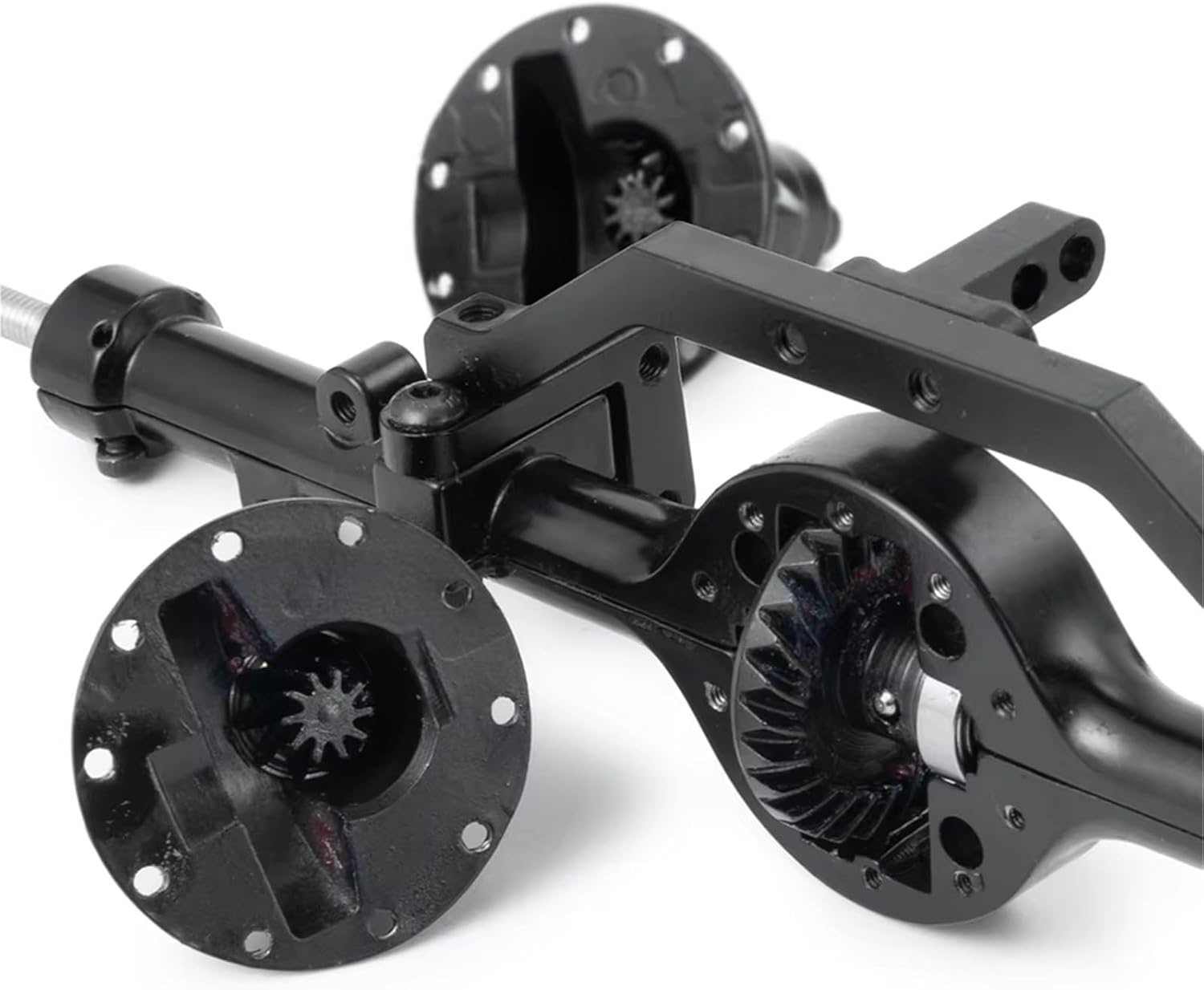 RC Car Parts Compatible with D90 1/10 RC Crawler Truck for Rock Car Axles Upgrade Parts RC Car Metal Axle Middle Axle Accessories