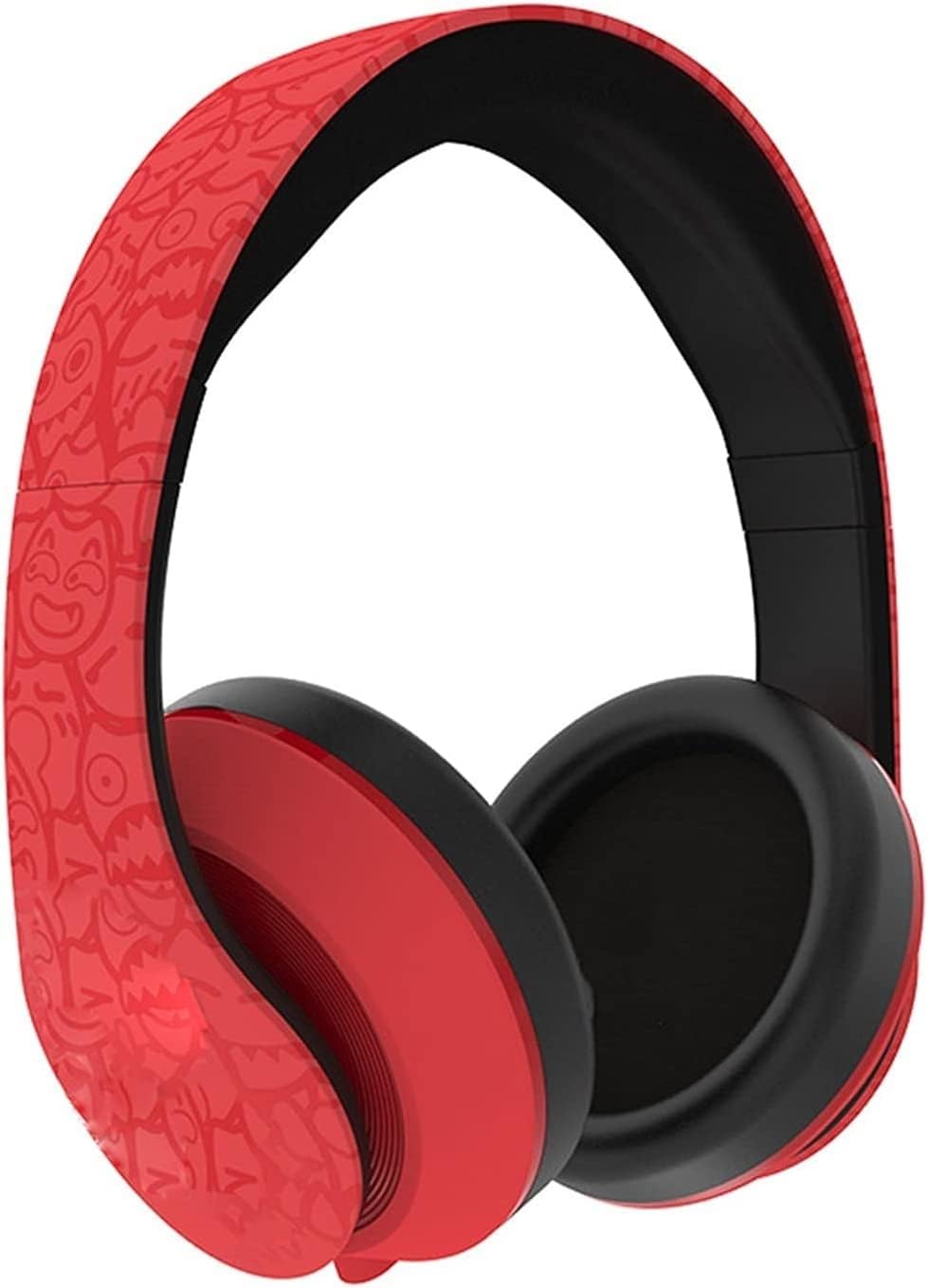 Headphone Headband Headset with Microphone for PC Computer Games, Has A Volume Control and Noise Reduction Headset
