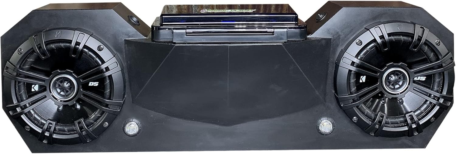 Galena Universal Radio Stereo bt Capable Sound bar utv Golf cart Speakers pods