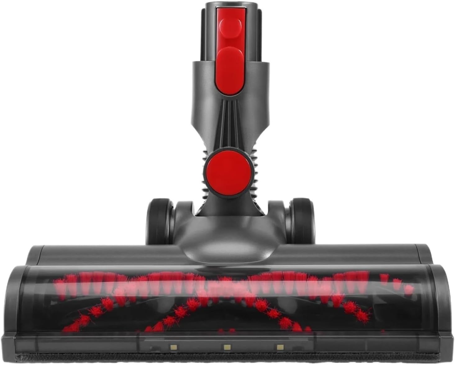 JEYQXZPG Turbine Brush Head，Compatible for Dyson， V7 V8 V10 V11 V15 Vacuum Cleaner Floor Attachment with LED Headlights