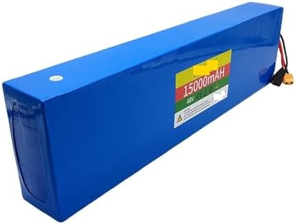 Lithium Ion Battery Pack, 48V 15Ah High Capacity 13S4P, 15000mAh, Compatible for Electric Scooters