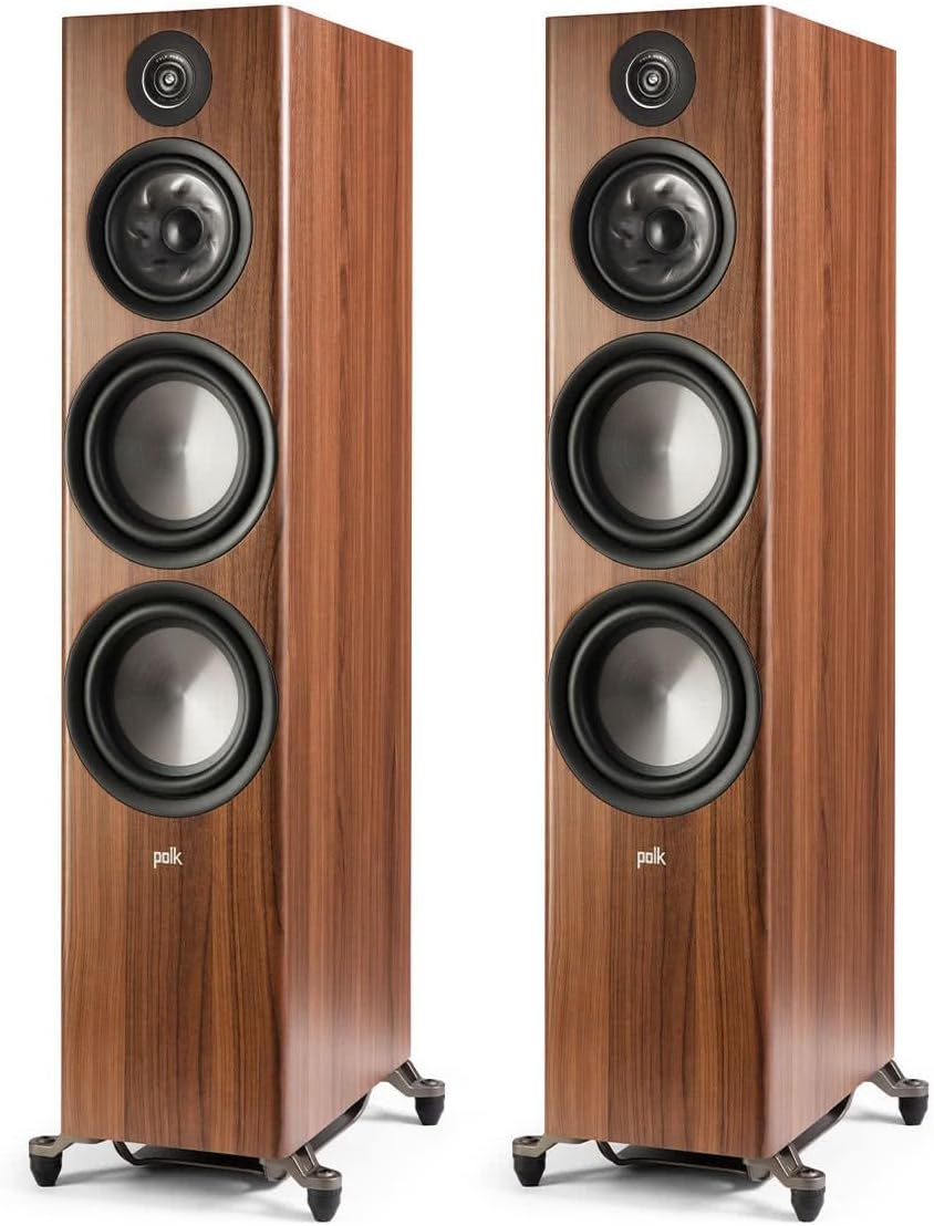 Polk Audio Reserve R700 Flagship Floorstanding Loudspeakers - Pair (Brown)