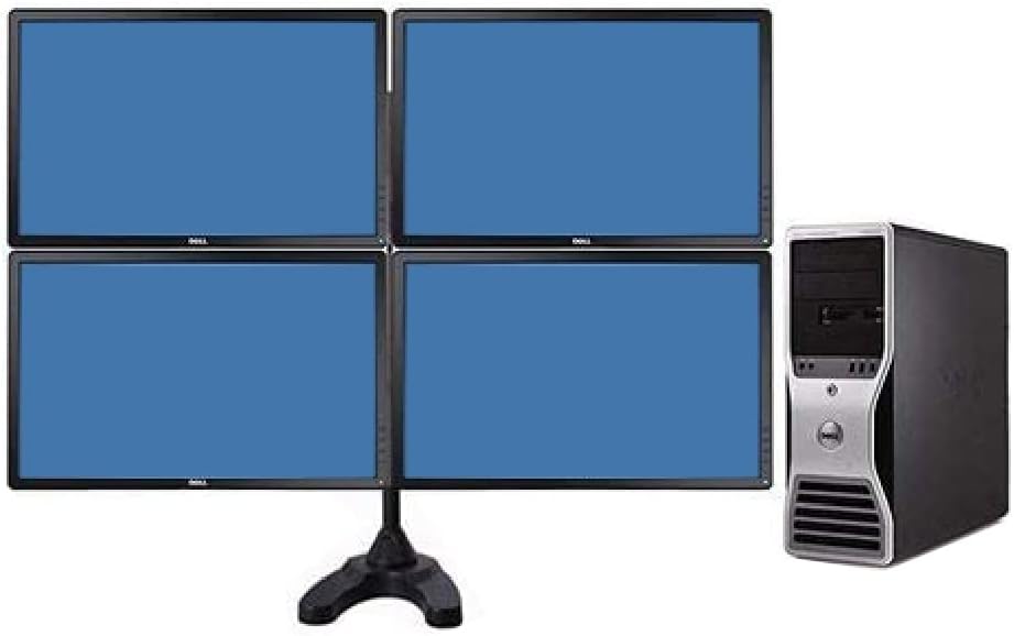 Trading Computer System Dell Precision T5500 Workstation - 32GB of Ram- 8 Core 2X 2.93 Quad Xeon Intel ProcessorsNEW 500GB SSD +NEW 4TB HD - w/ 4X 24