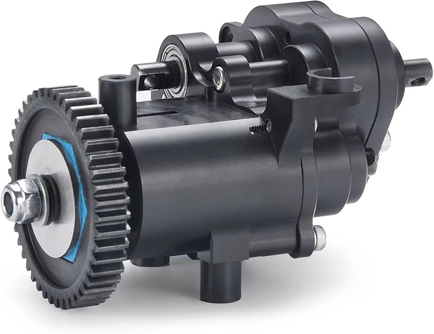 Compatible with TRX4 for TRX6 1/10 RC Crawler Car Upgrade Parts Replacement Accessories Metal Gearbox Transmission Case Gears RC Car Part Accessories