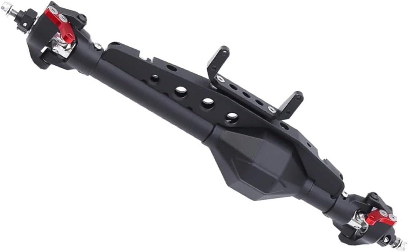 RC Vehicle Axles Compatible with Axial for Capra RC Car Part 1/10 RC Car Accessories Replacement Parts RC Upgrade Part Aluminum Alloy Front Axle(Color:2)