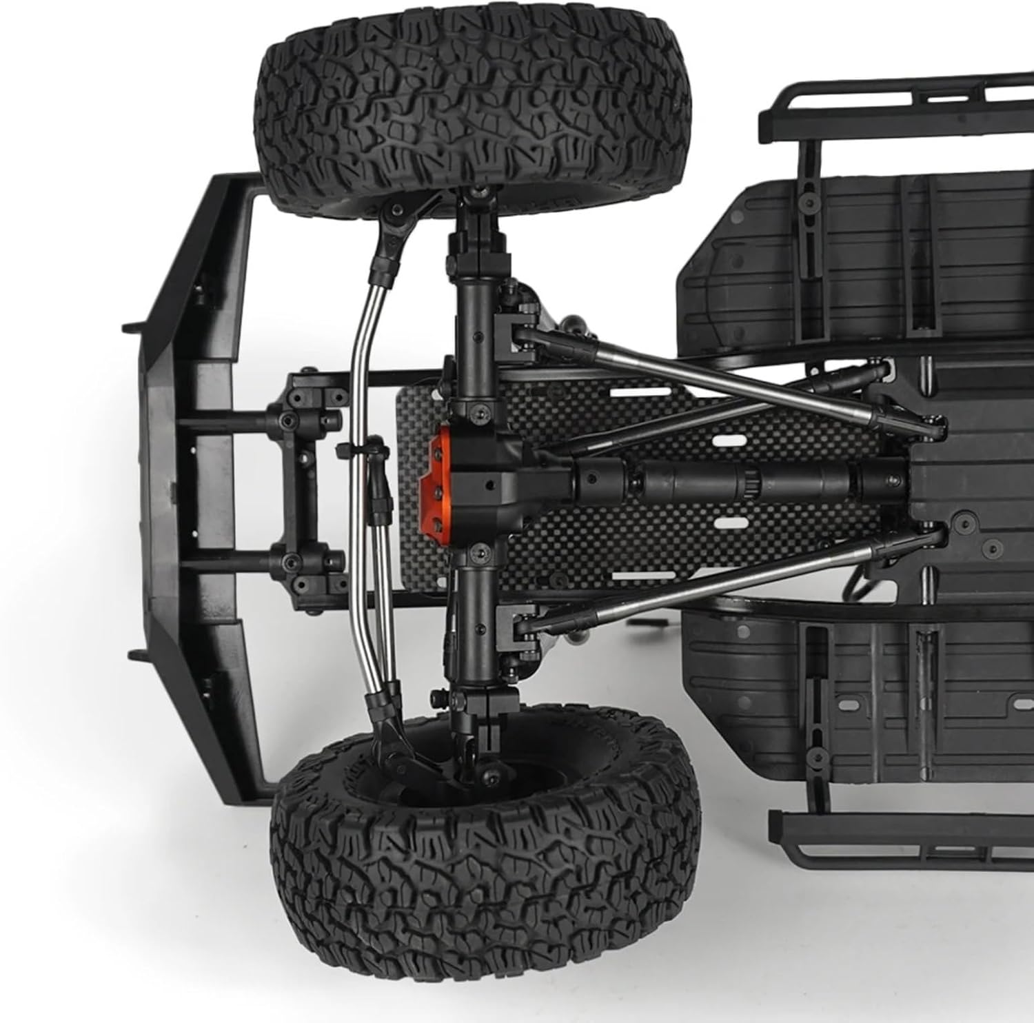 RC Upgrade Accessories for Axial for SCX10 II 90046 90047 1/10 RC Crawler Car Metal Front Rear Straight Axle Upgrade Parts Replacement DIY Parts Accessories(1 Set (2pcs))