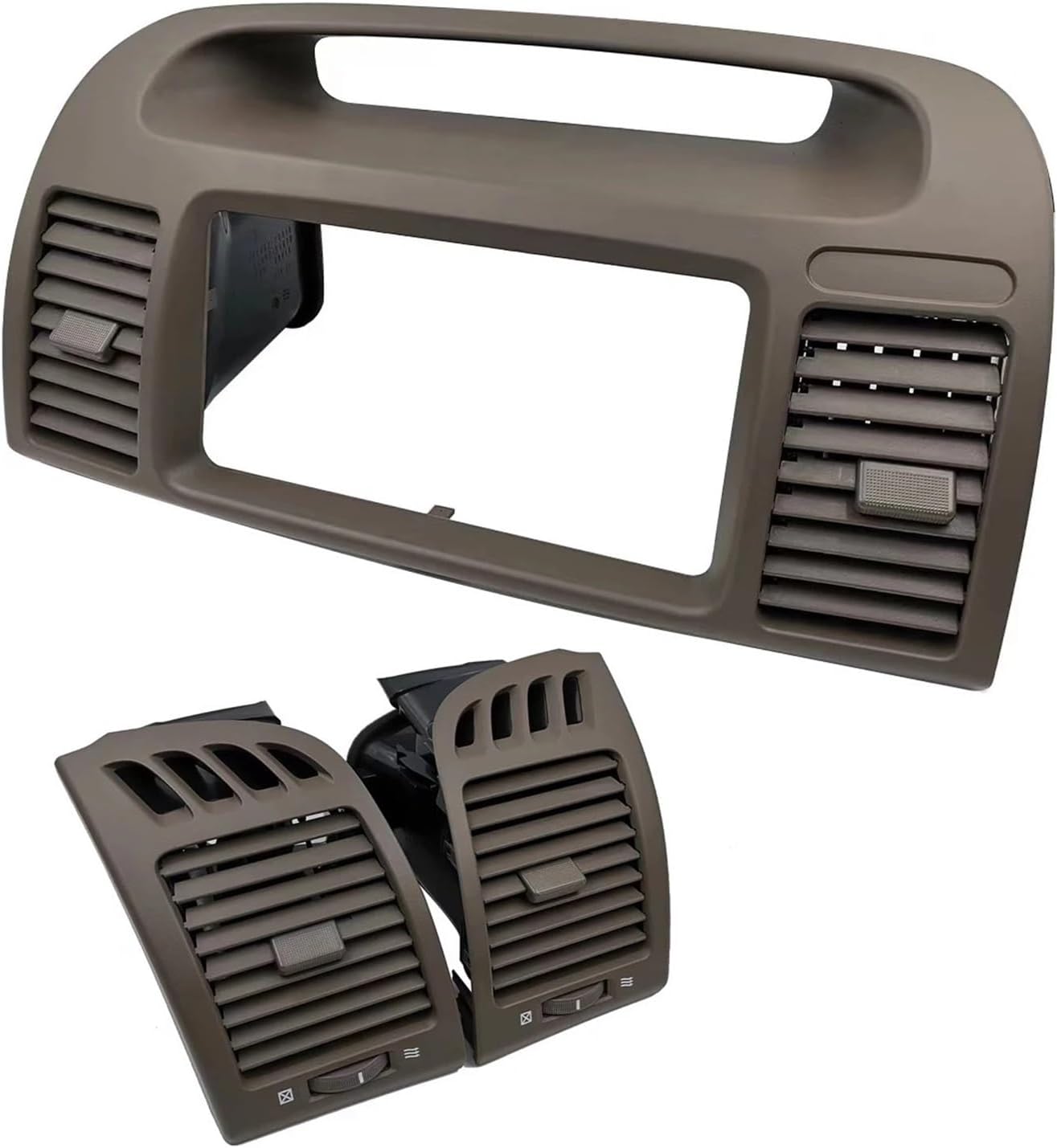 Air Vent Outlet Compatible For Toyota Camry 5 2002 2003 2004 2005 2006 Fascia Auto Stereo Panel Mounting CD DVD Radio Dashboard(Green)