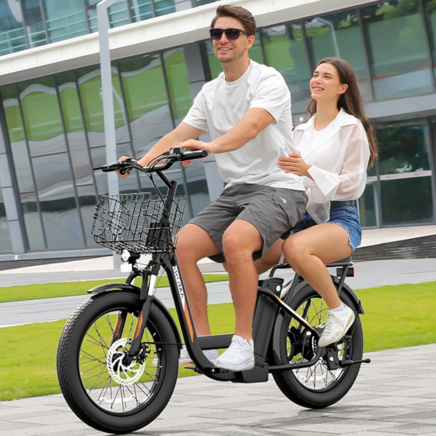 Caroma Peak 500W/800W/1200W Electric Scooter with Seat, 20