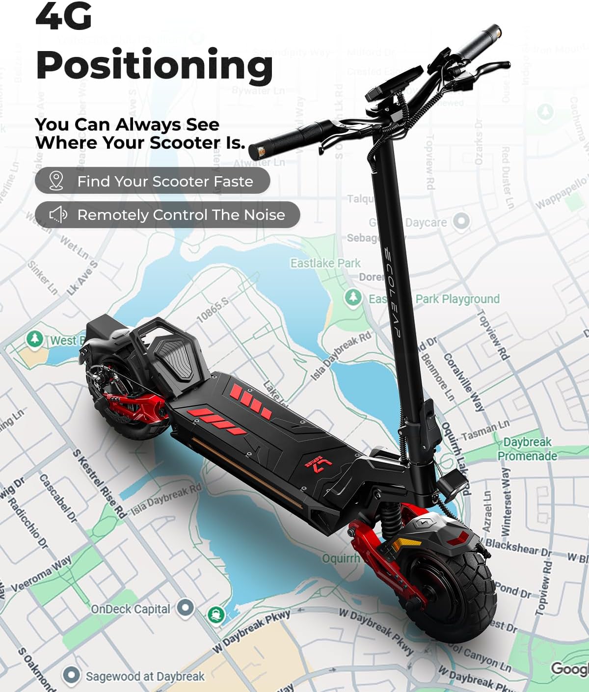 Electric Scooter,28/43.5MPH TOP Speed,50/75Mile Long Range,1500W/4000W Peak Motor Dual Hydraulic Suspension Scooter for Adults UL Certified (UL2272/2271)