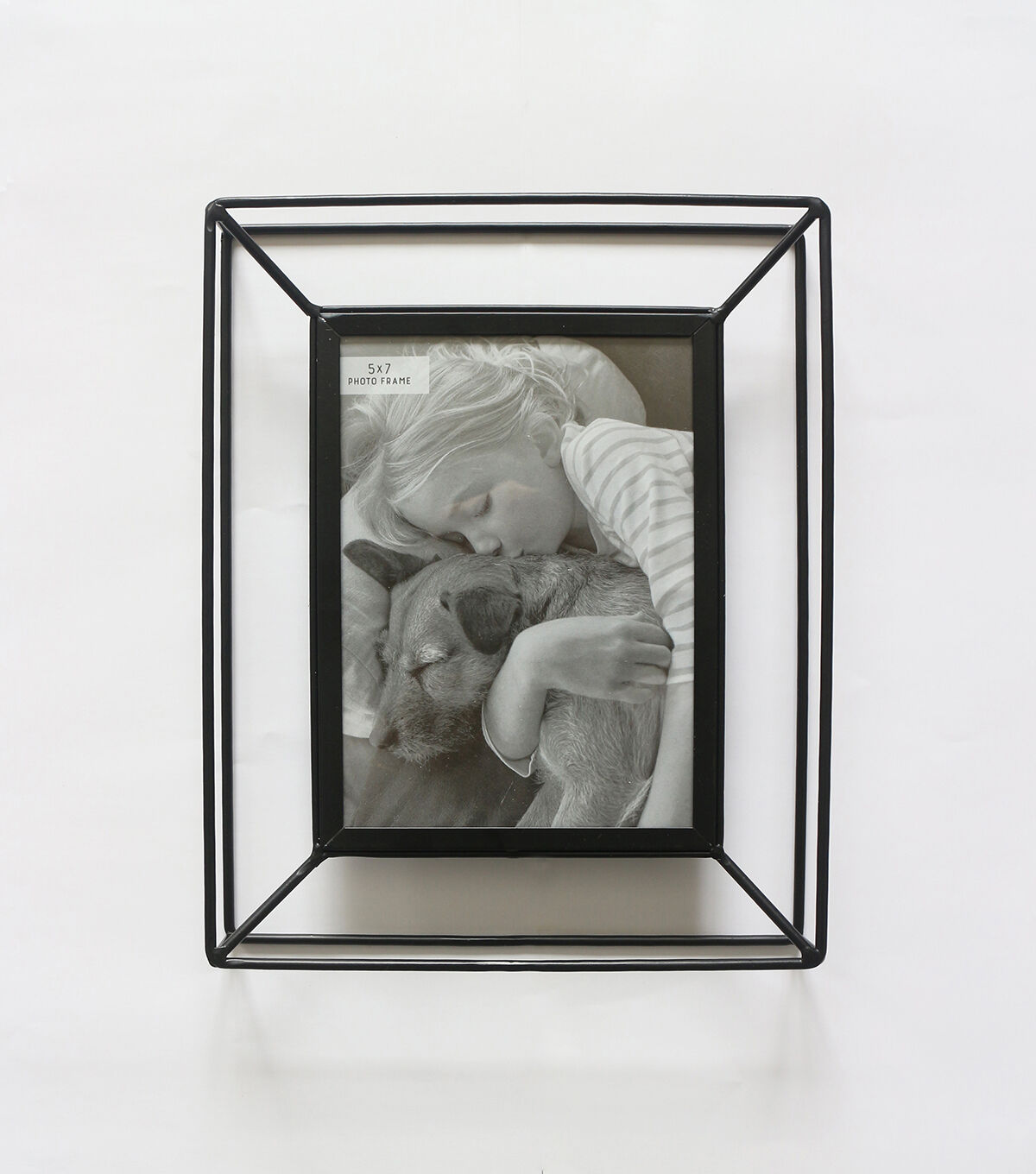 Innovative Home Creations 5 x 7 Black Metal Picture Frame