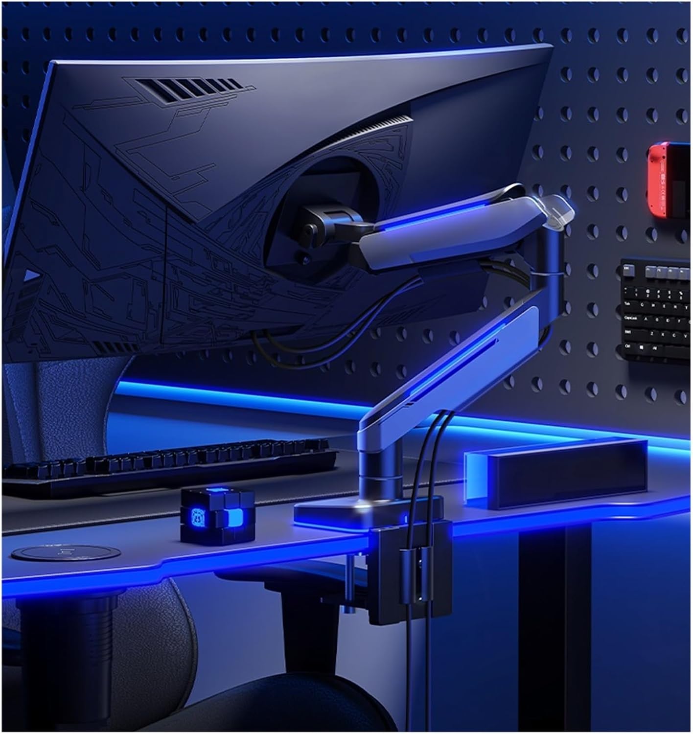 Monitor Stand T18H e-Sports Display 42-inch Computer Punch-Free Monitor Increase Stand