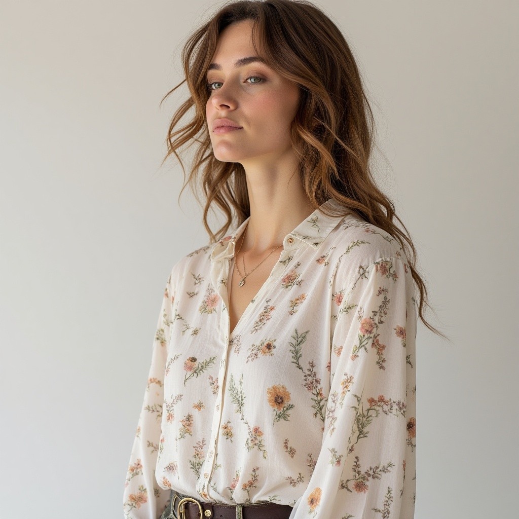 The Lily Blouse // Moon