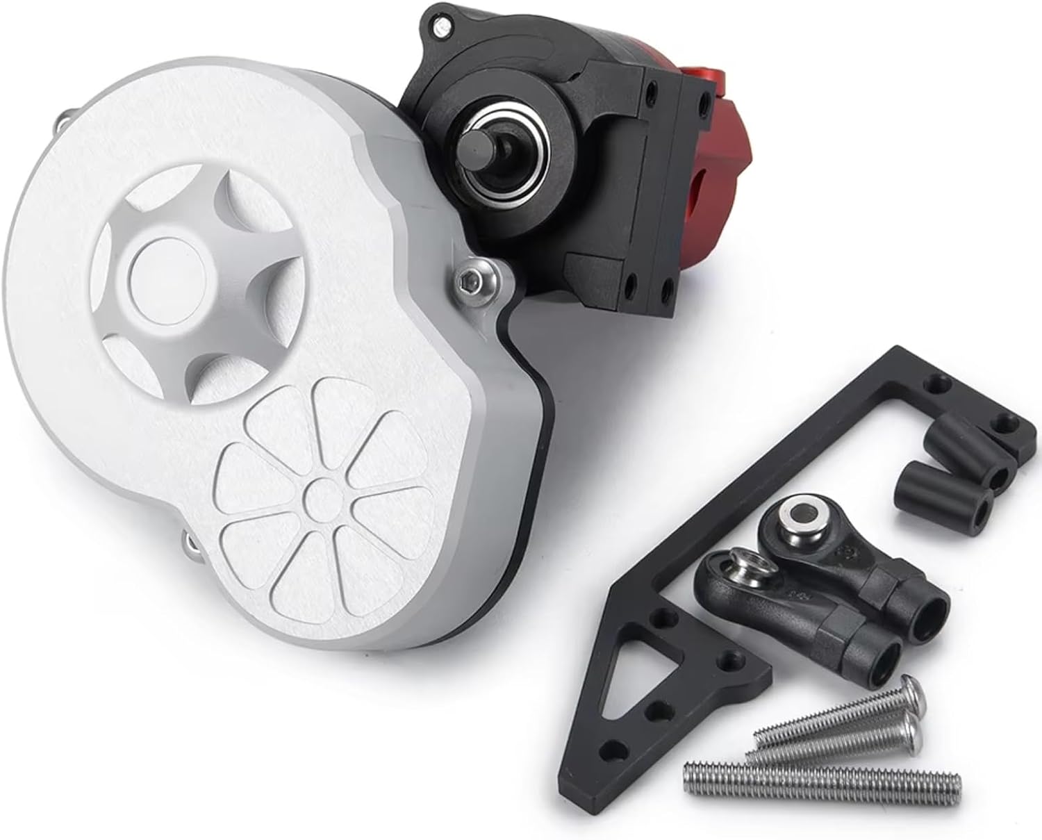 RC Gearboxes For Axial For SCX10 AX10 For Wraith 1/10 Complete Metal Gearbox Transmission Box With Gear RC Crawler Car Model Upgrade Parts